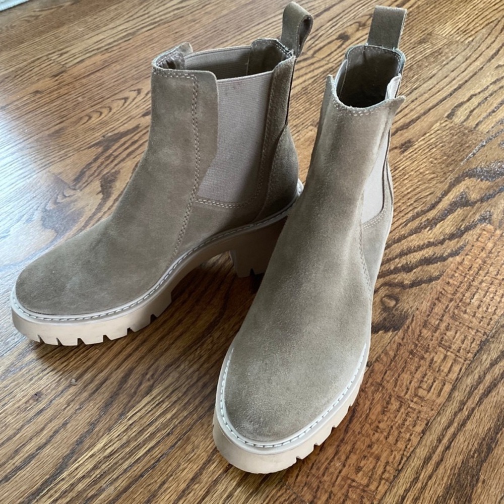 Tan Dolce Vita boots